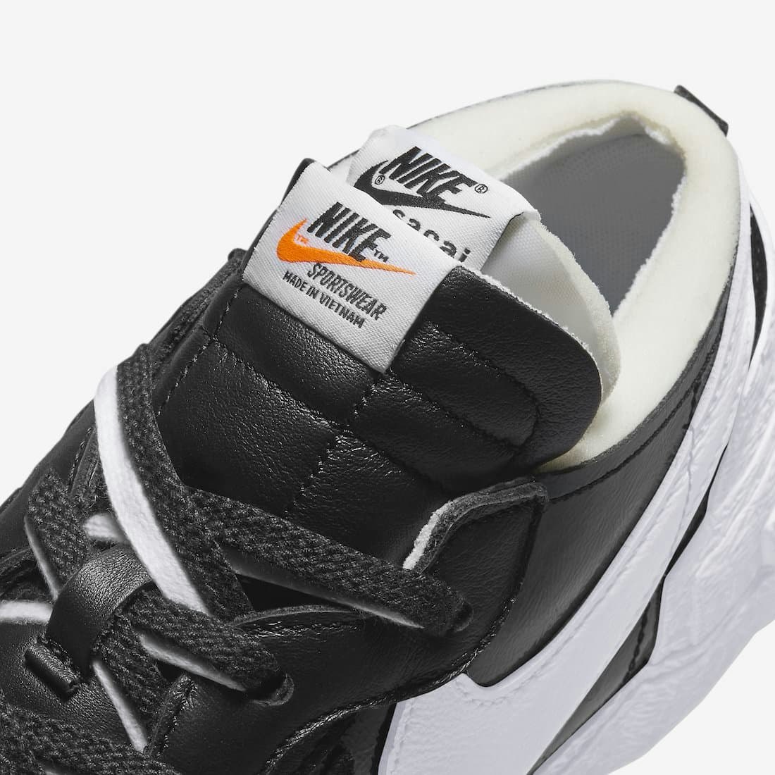 Sacai x Nike Blazer Low "Black Patent"