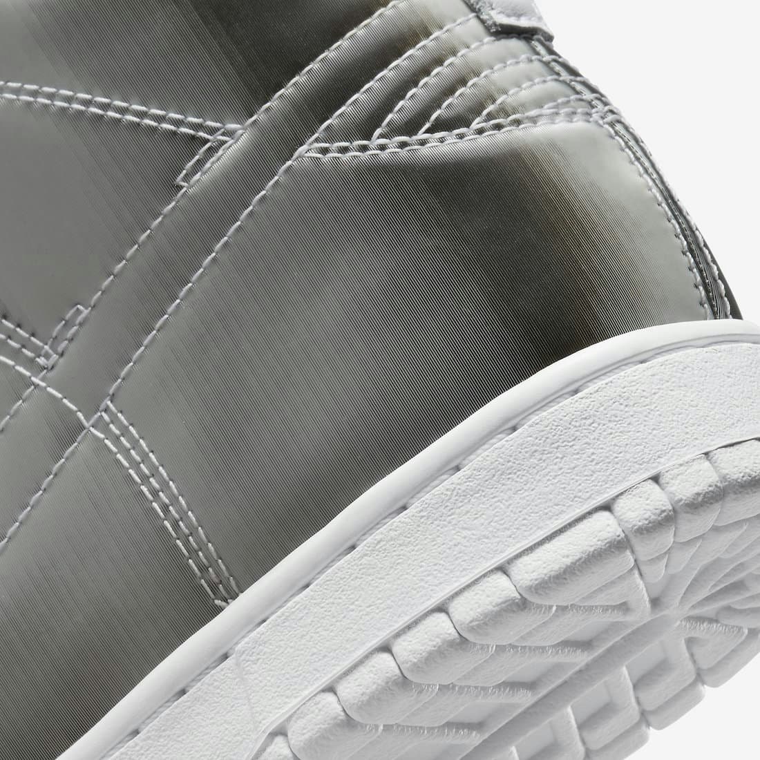 CLOT x Nike Flux Dunk High "Metallic Silver"