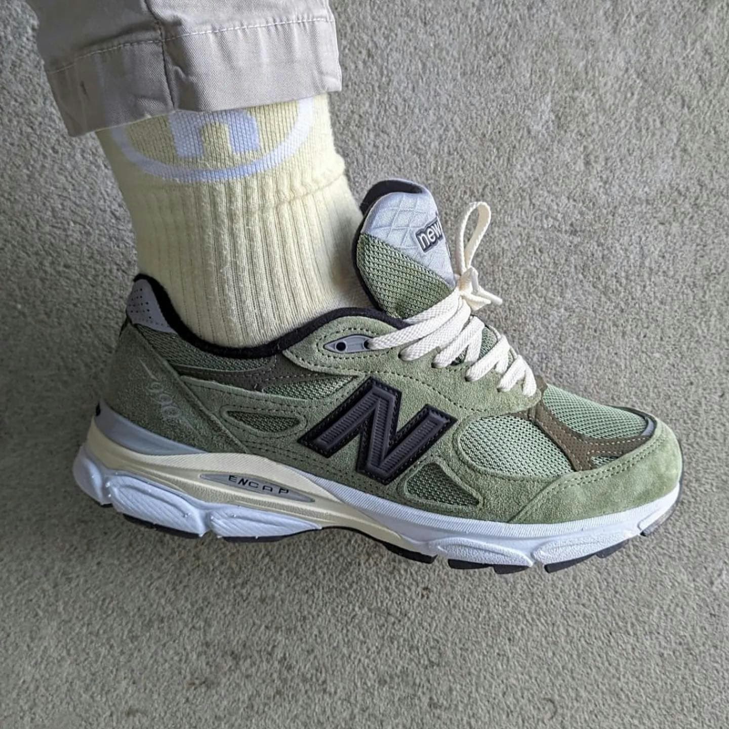 JJJJound x New Balance 990v3 "Made in USA" (Olive)