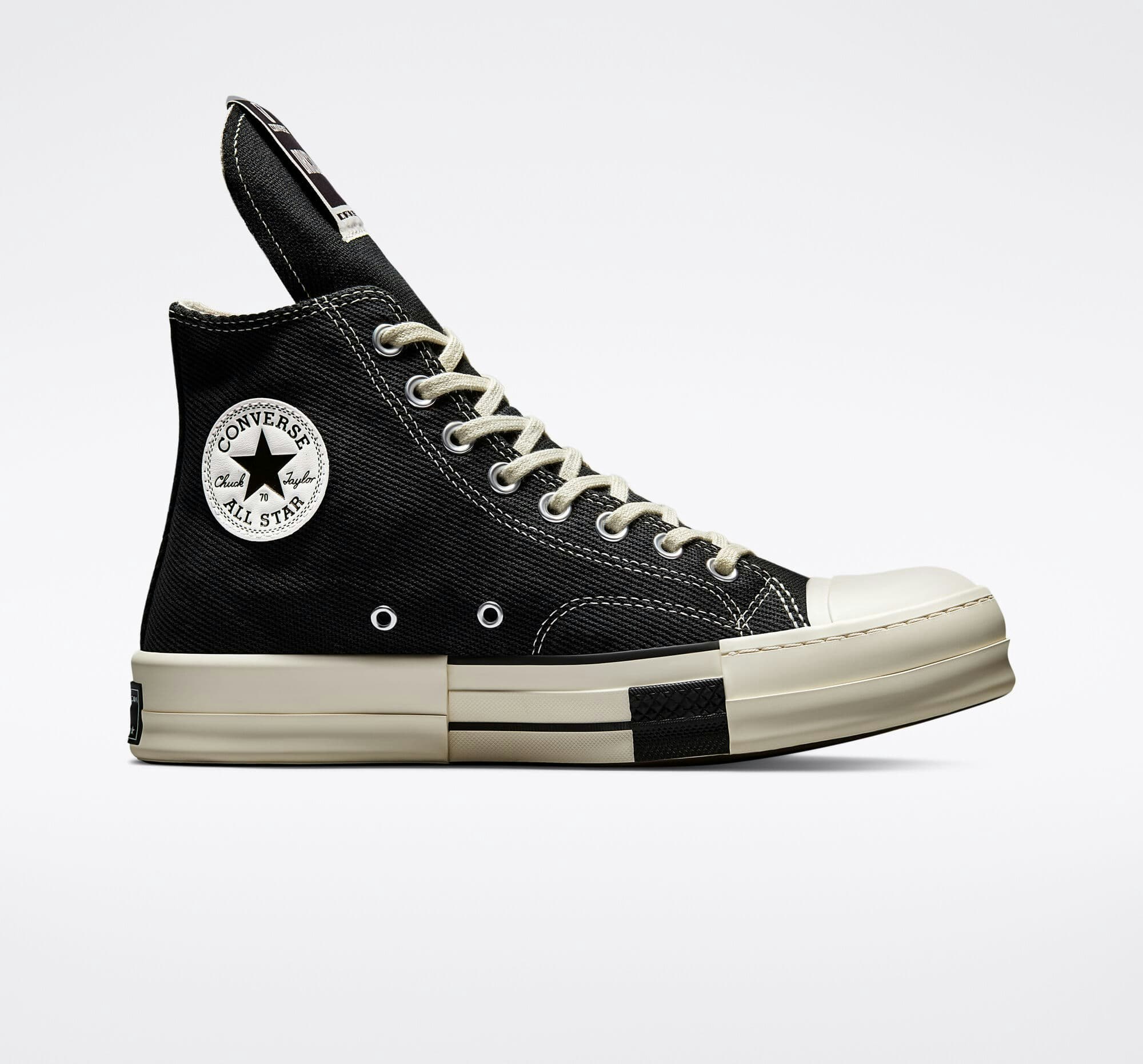 Rick Owens x Converse Chuck 70 "DRKSHDW" (Black)