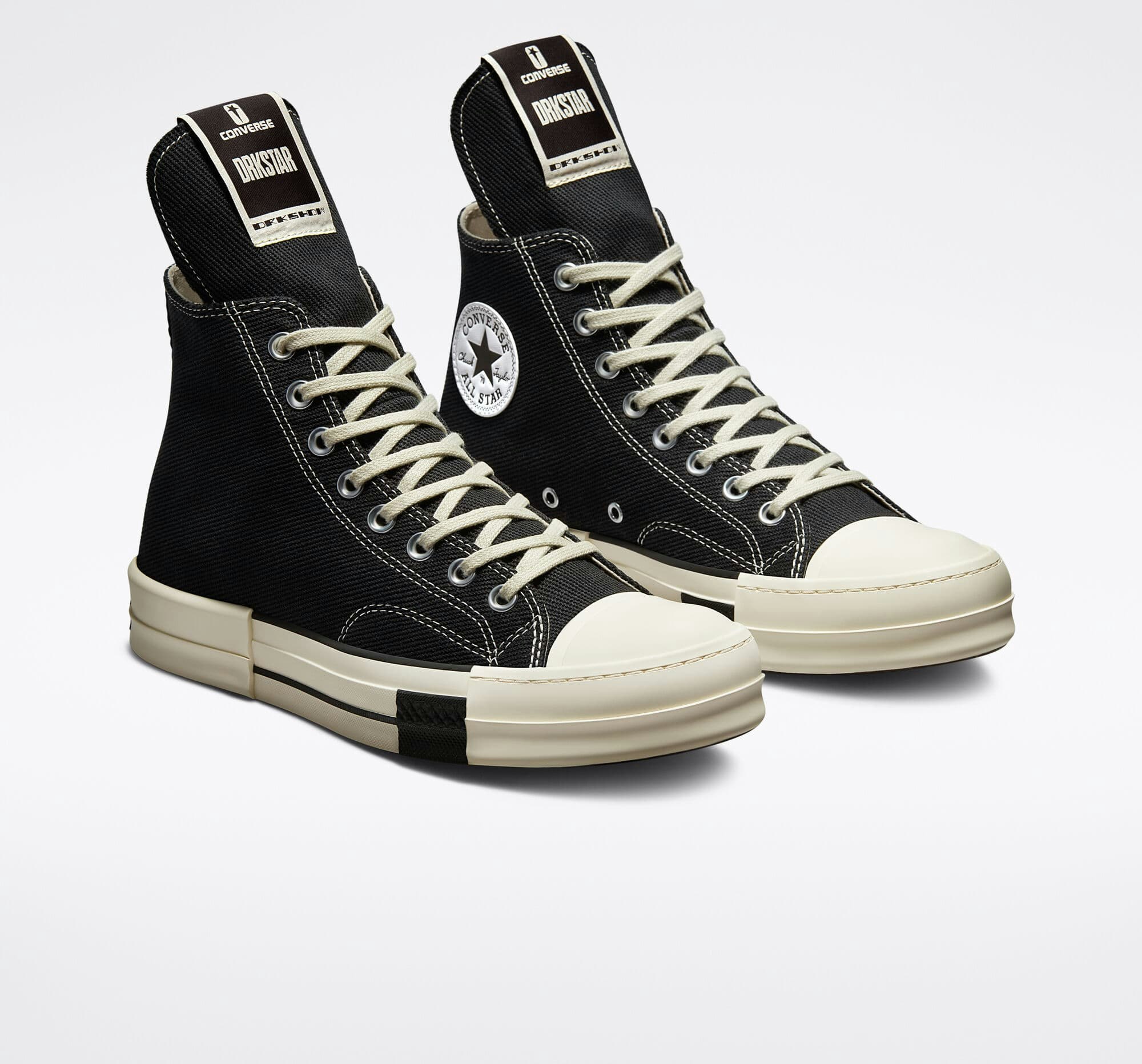 Rick Owens x Converse Chuck 70 "DRKSHDW" (Black)