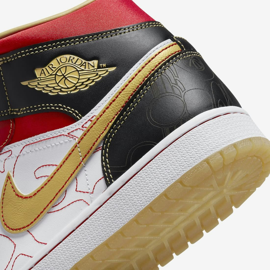 Air Jordan 1 Mid XQ "Gold Dust"