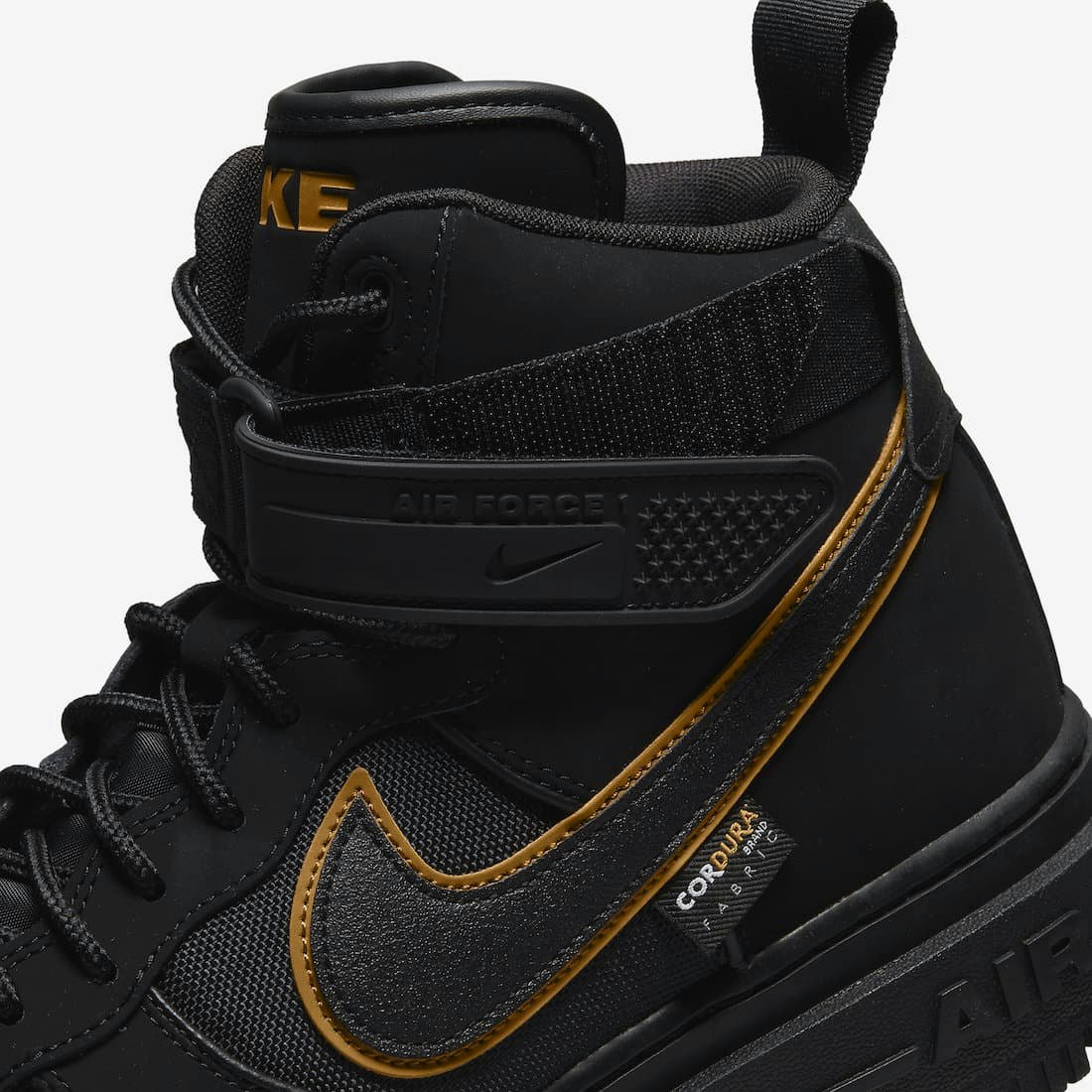 Cordura x Nike Air Force 1 Utility 2.0 "Black Wheat"