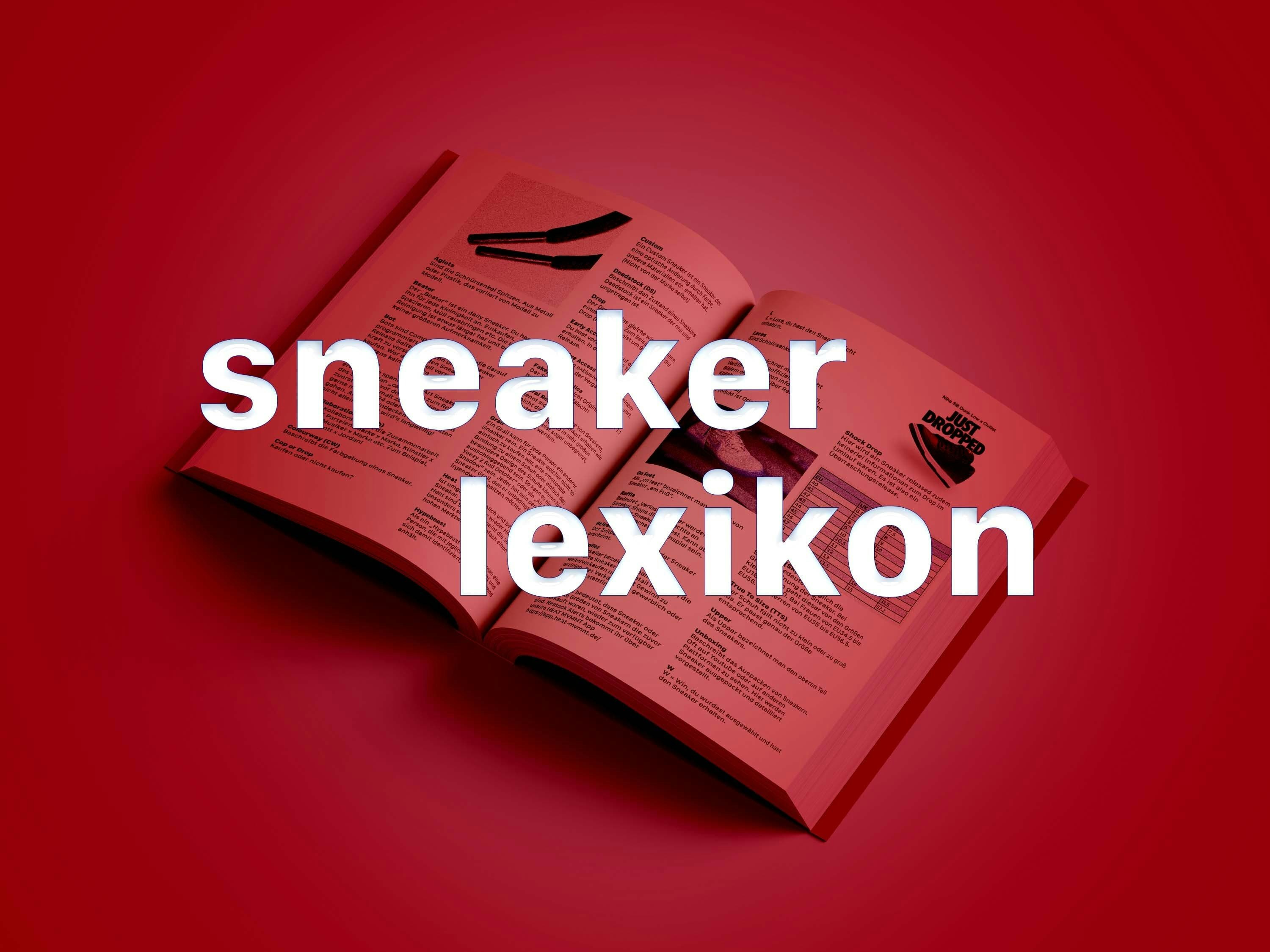 Sneaker Lexikon