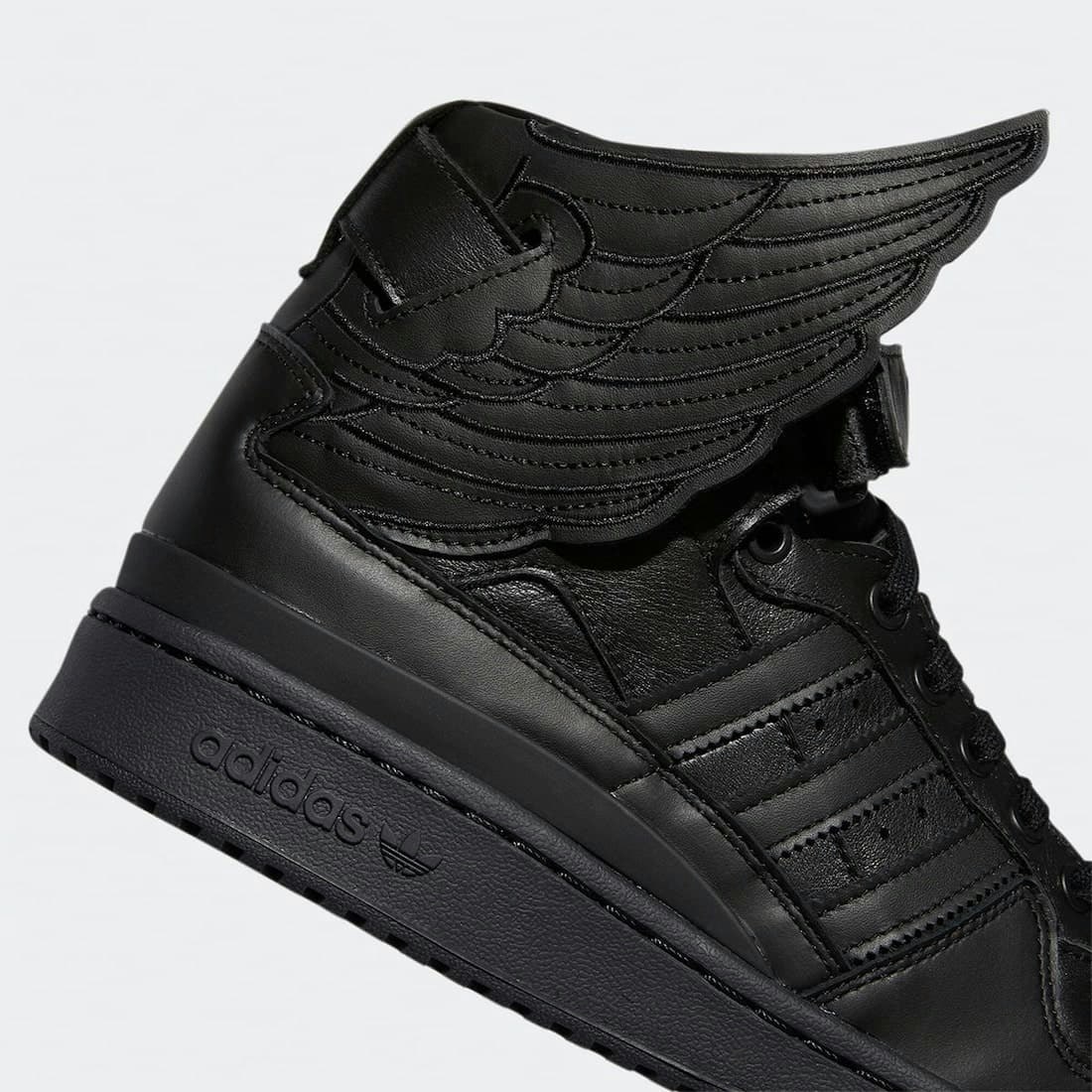 Jeremy Scott x adidas Forum High Wings 4.0 "Core Black"