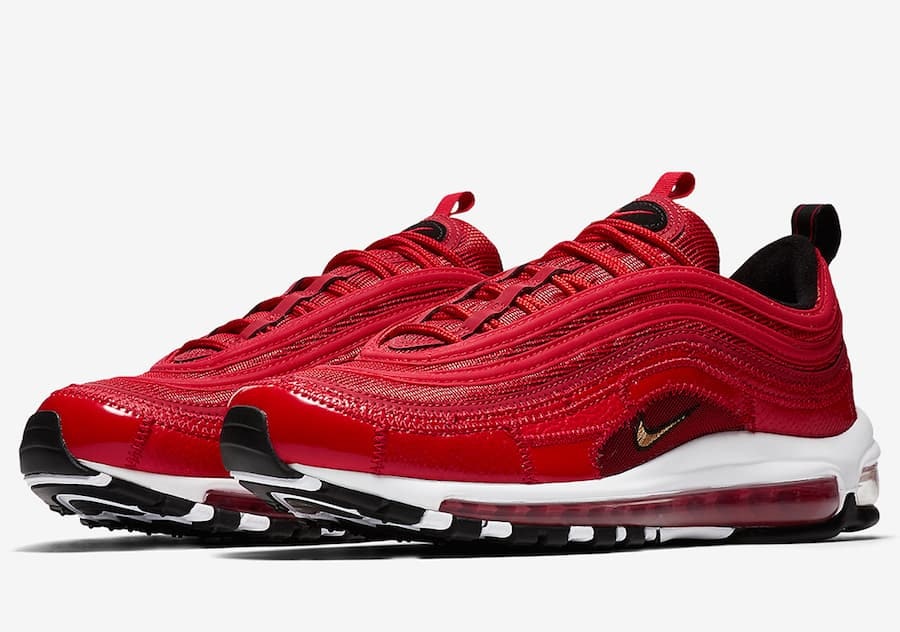 Cristiano Ronaldo x Nike Air Max 97 "Red Patchwork"