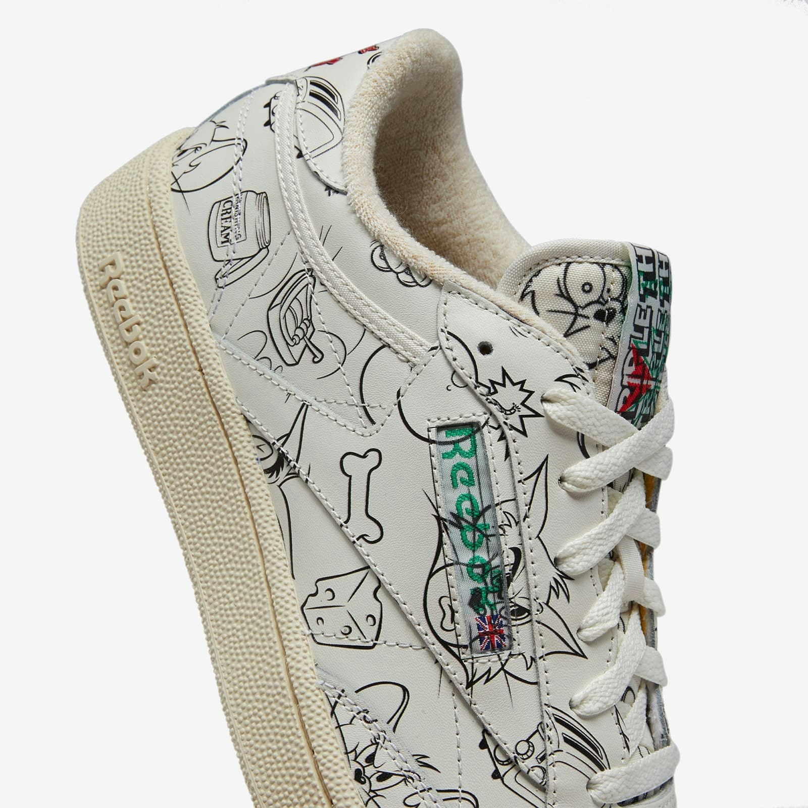 Tom&Jerry x Reebok Club C 85 "All Over"