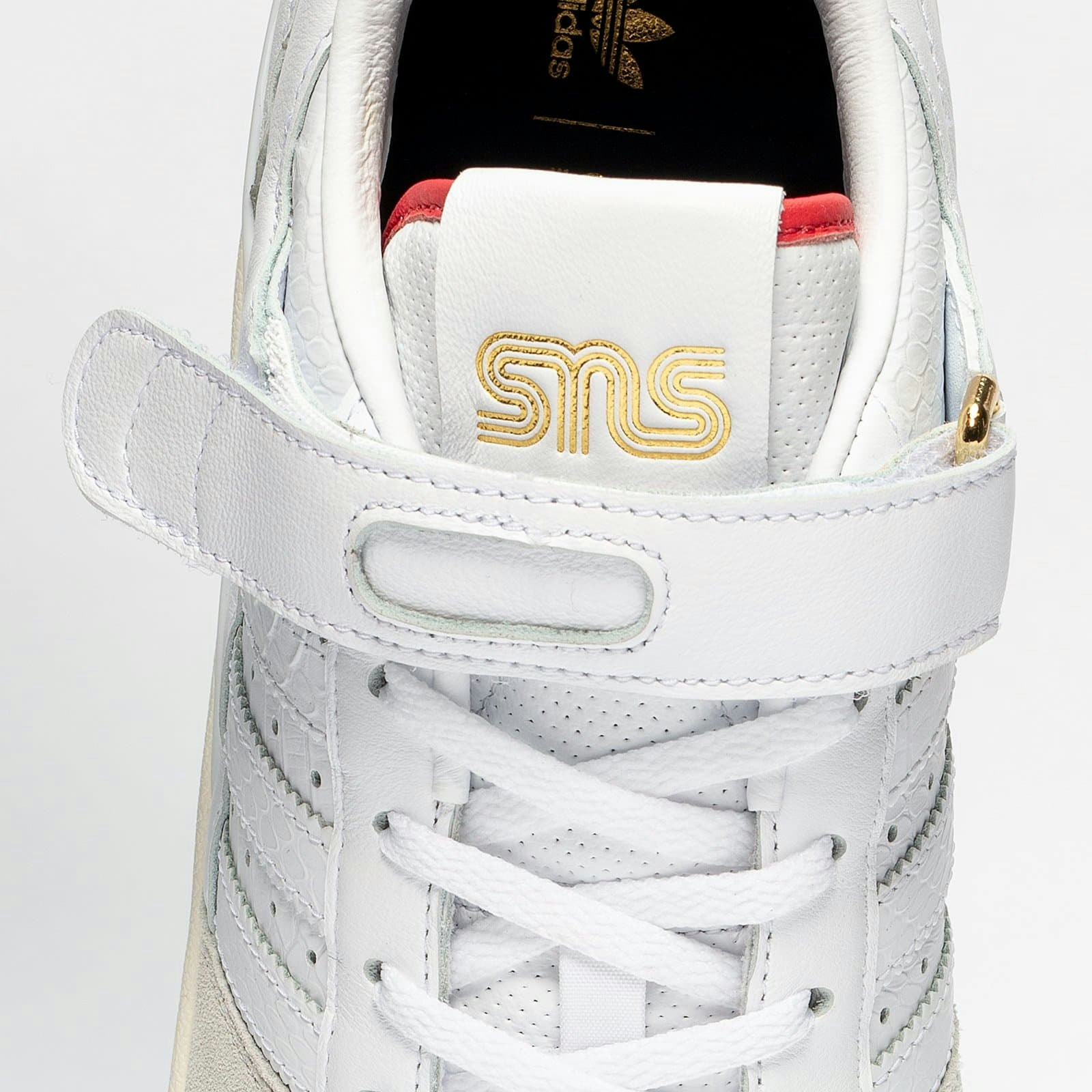 SNS x adidas Forum Low "Chalk White"