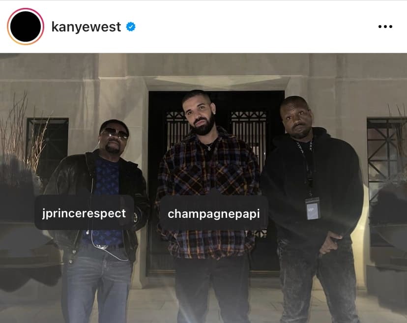 Kanye West und Drake Beef ist vom Tisch!