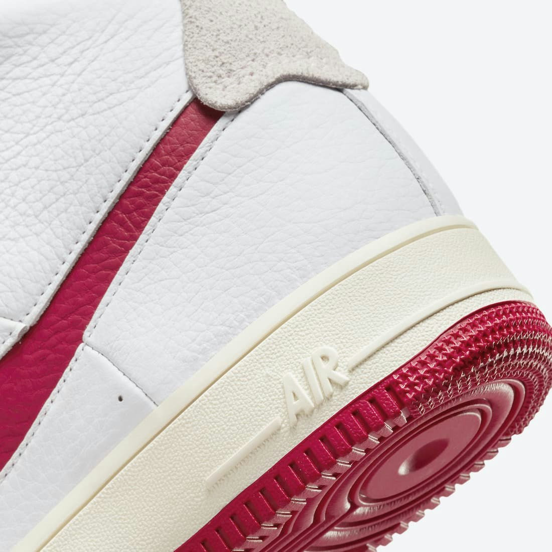 Nike Air Force 1 Strapless “Gym Red”