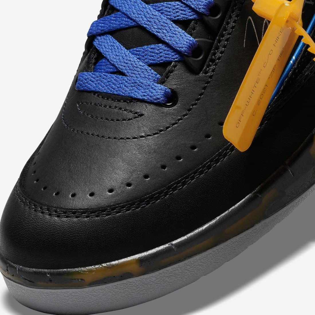 Off-White x Air Jordan 2 Low “Black/Blue"