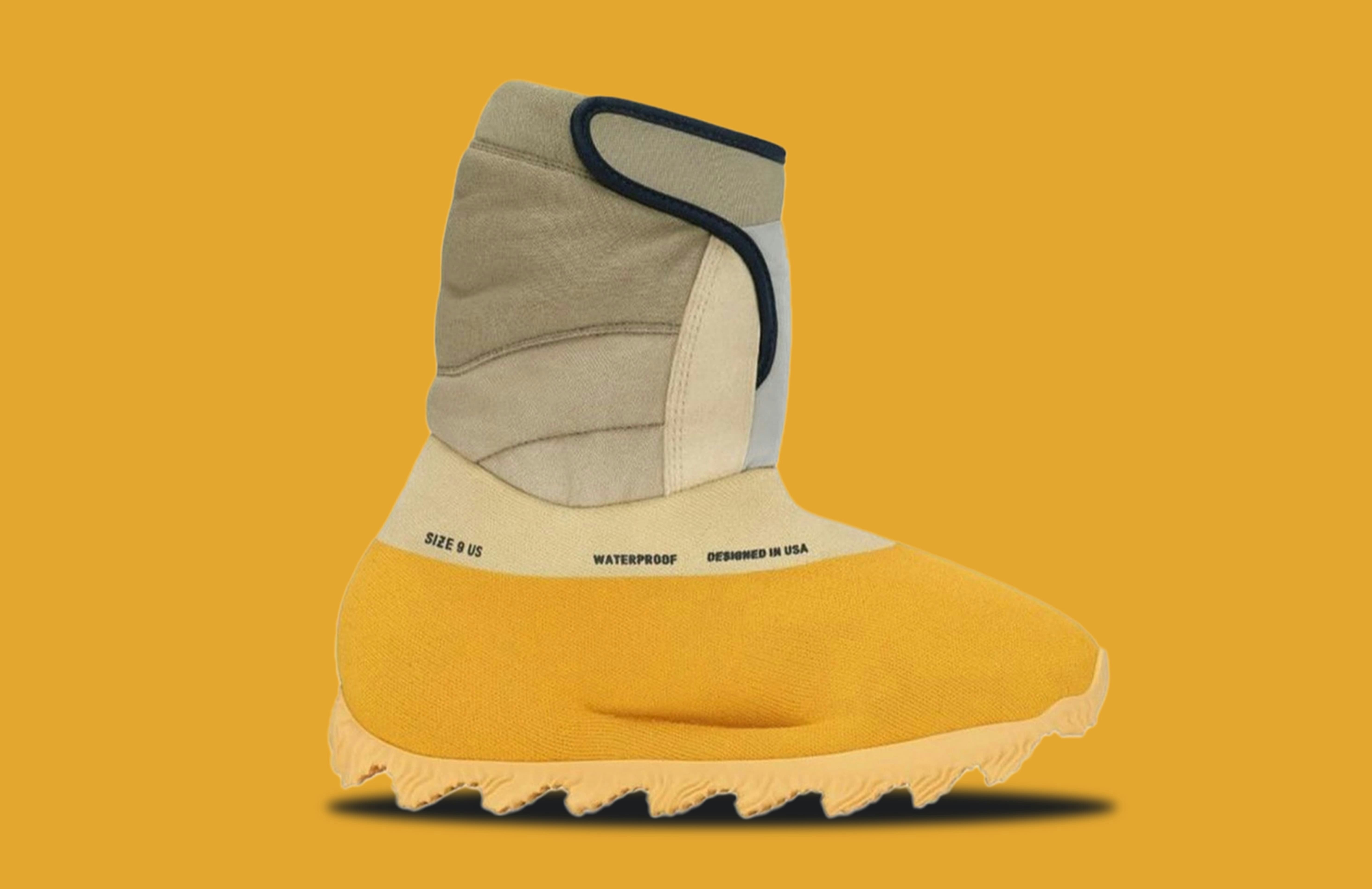 adidas YEEZY Knit Runner Boot "Sulfur"