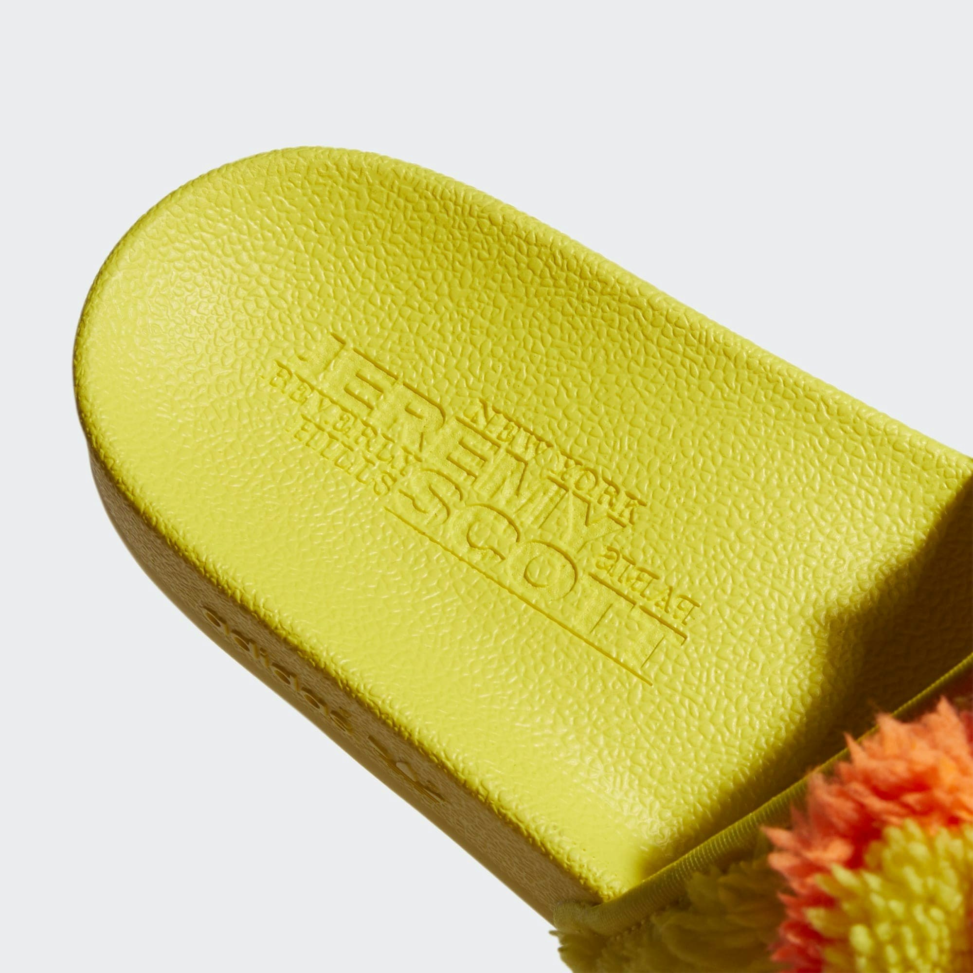 Jeremy Scott x adidas Adilette Teddy 