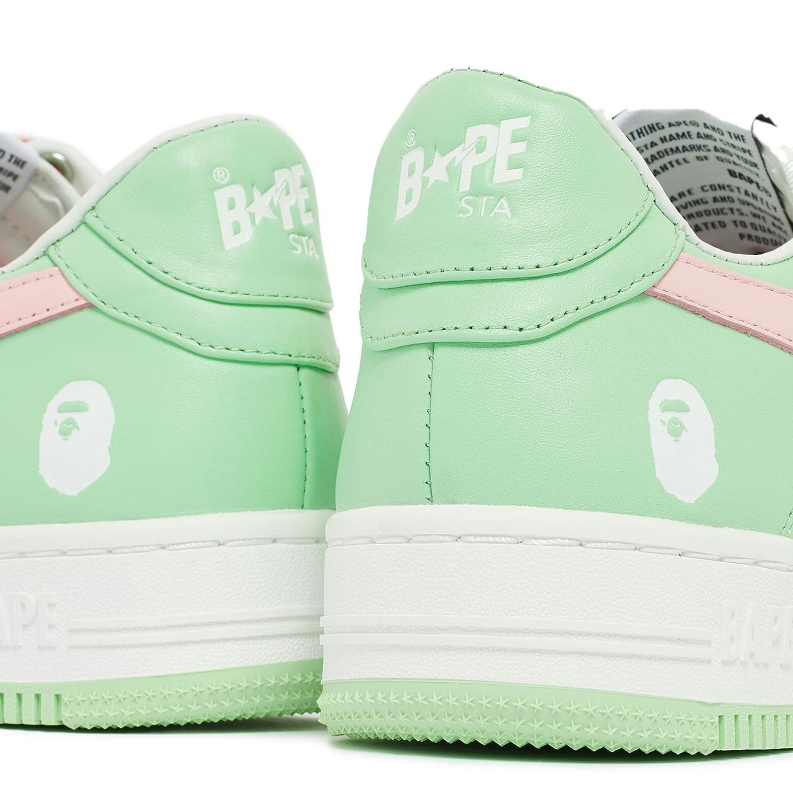 BAPE Bape Sta Low "Mint Green"