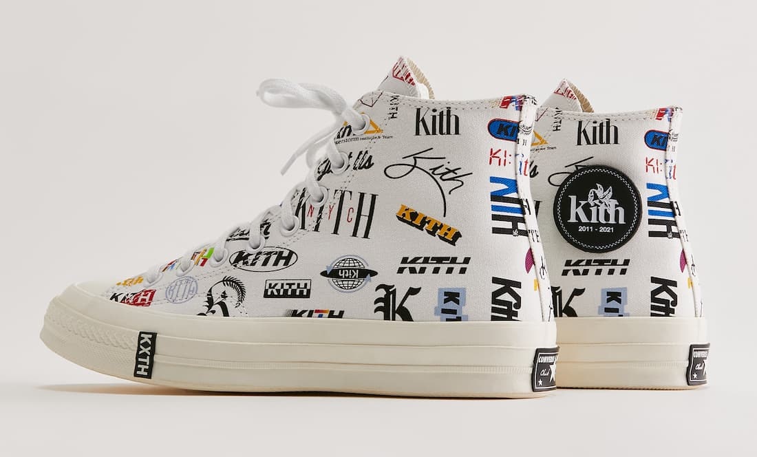 Kith x Converse Chuck 70 10th Anniversary (White)