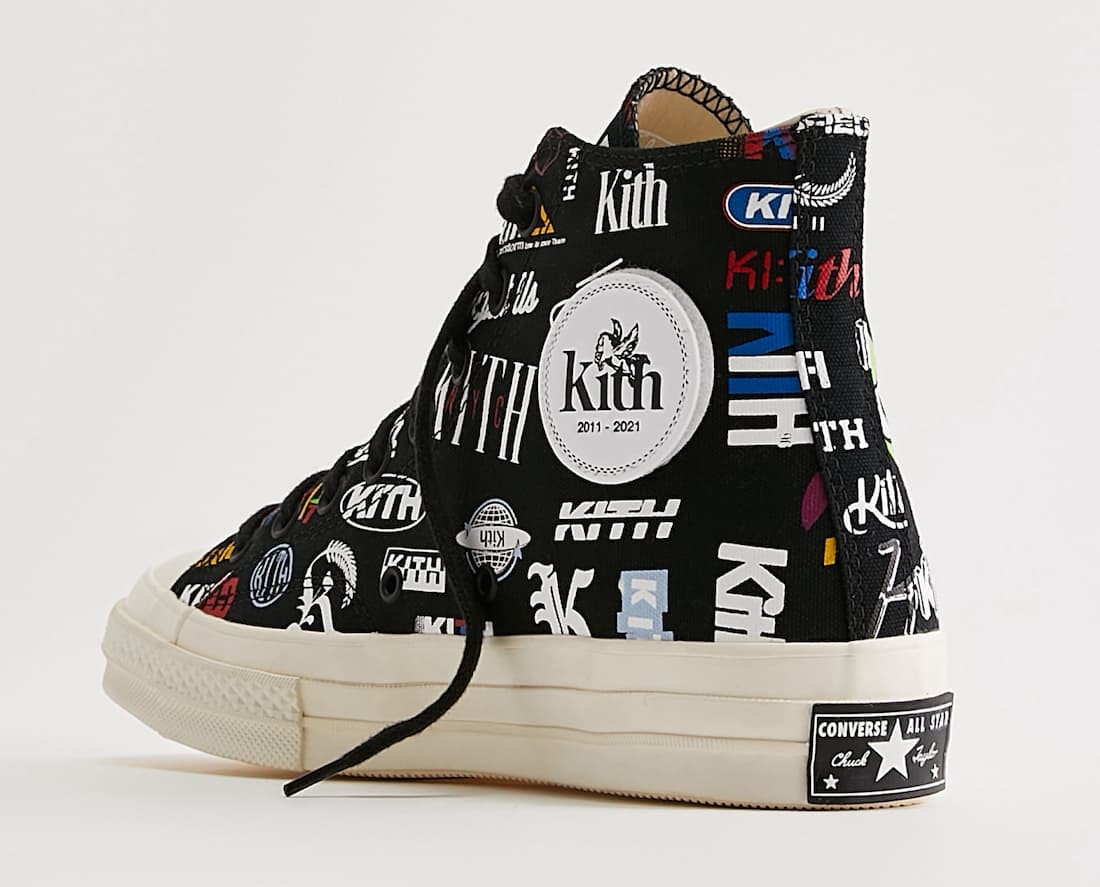 Kith x Converse Chuck 70 10th Anniversary (Black)