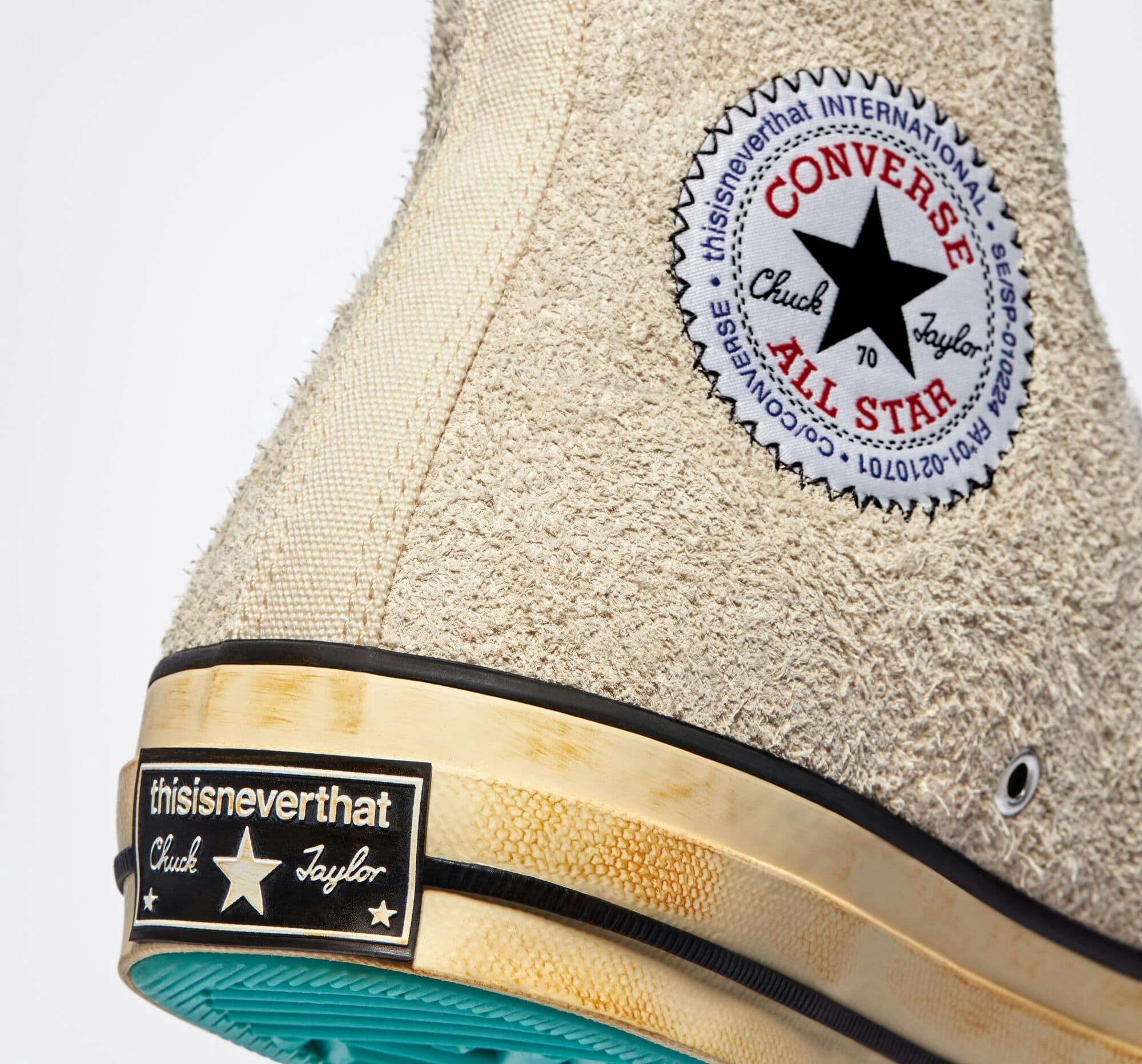 thisisneverthat x Converse Chuck 70 "Pastel Yellow"