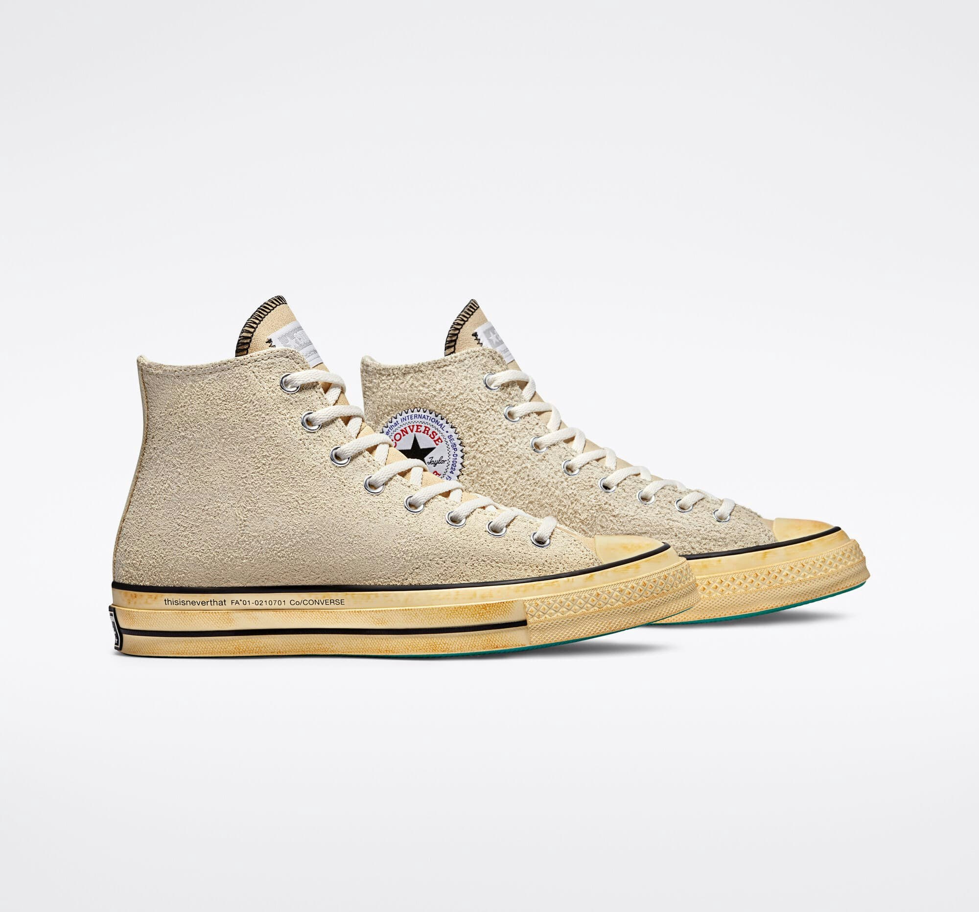 thisisneverthat x Converse Chuck 70 "Pastel Yellow"
