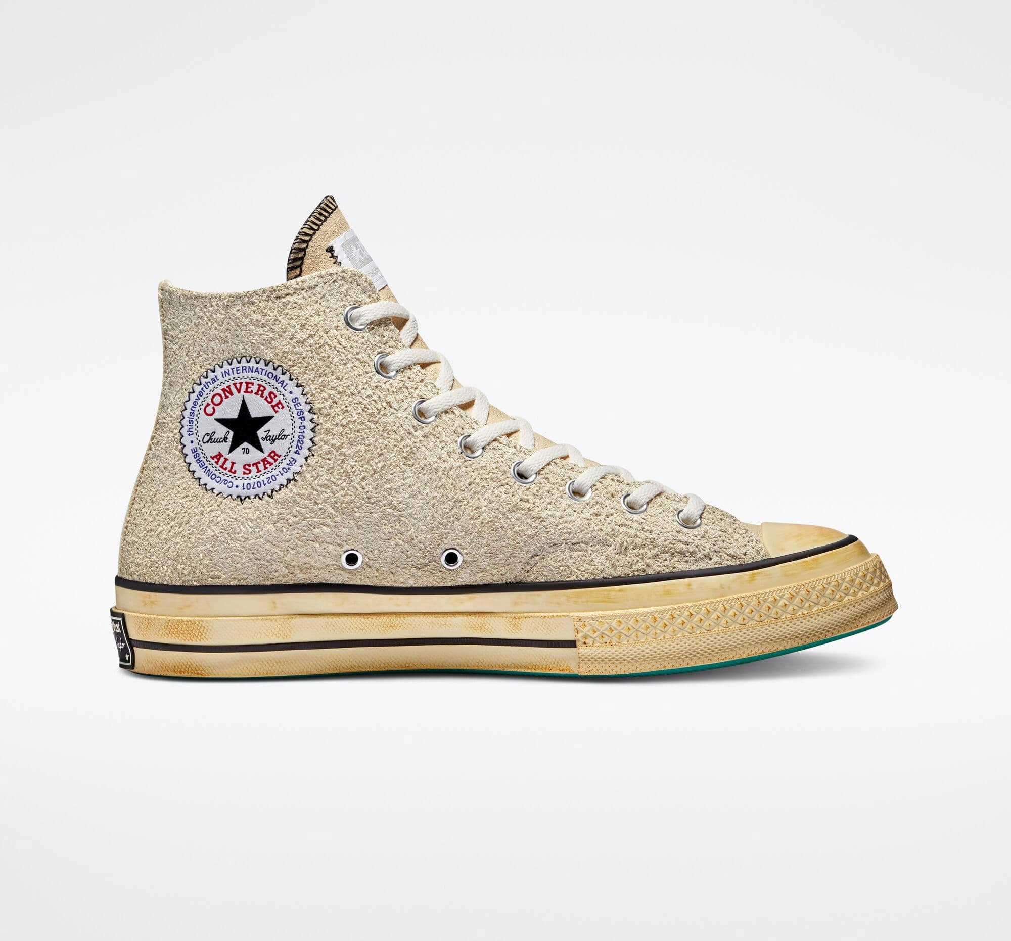 thisisneverthat x Converse Chuck 70 "Pastel Yellow"