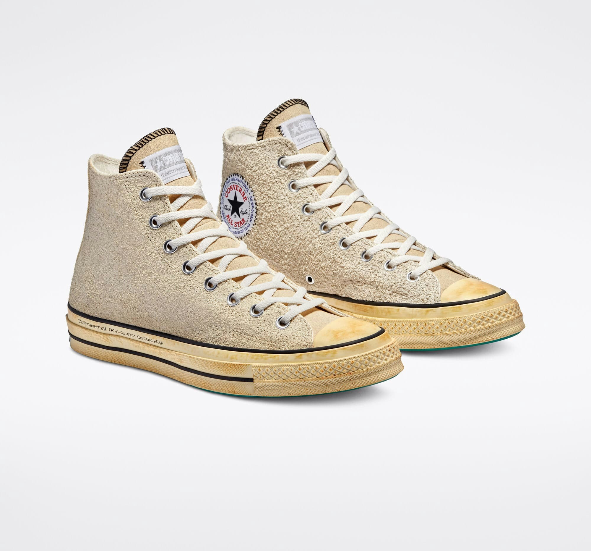 thisisneverthat x Converse Chuck 70 "Pastel Yellow"