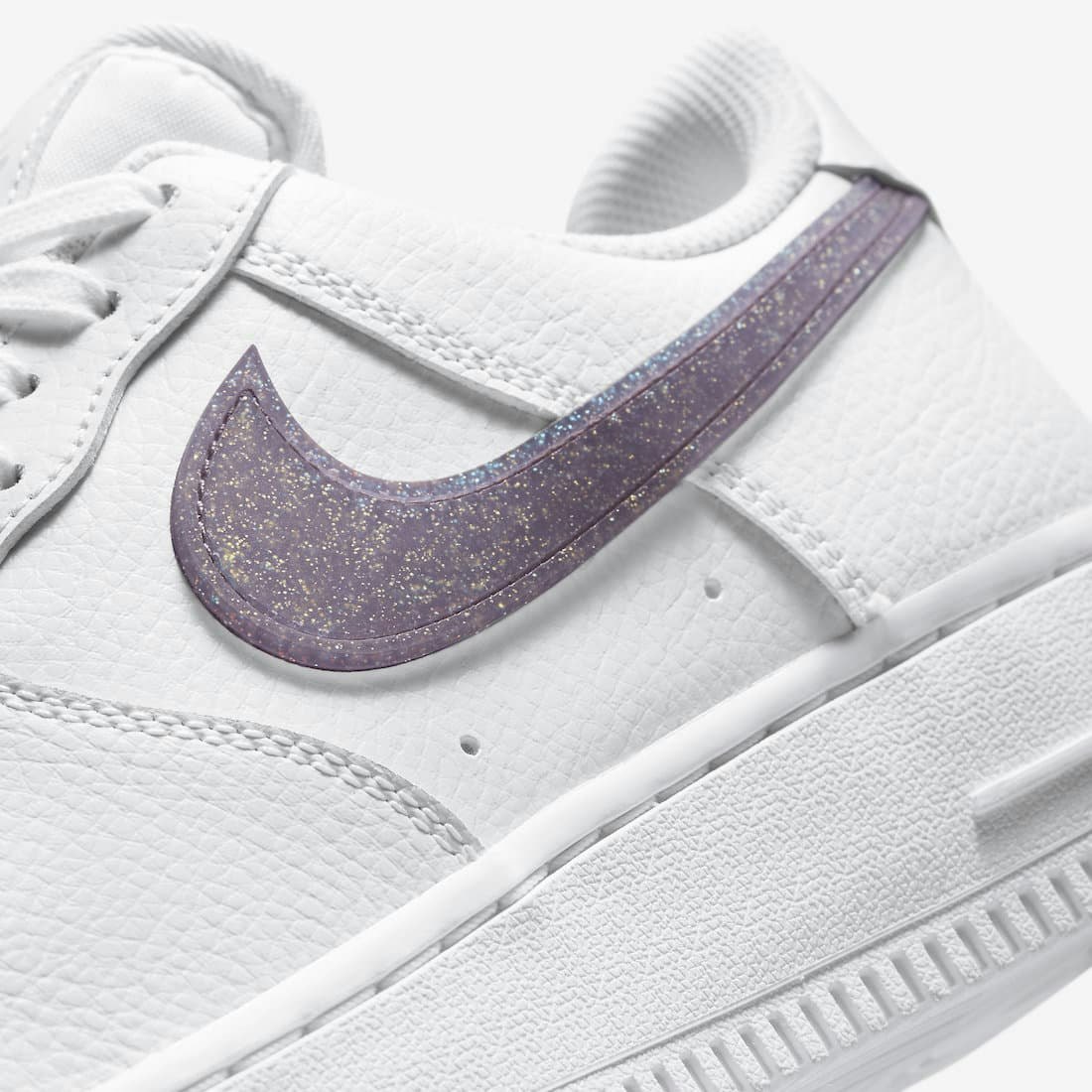 Nike Air Force 1 Low "Glitter Swoosh" (Purple)