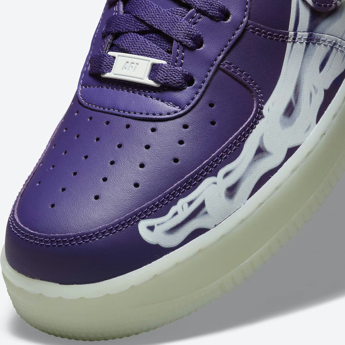 Nike Air Force 1 Low QS "Skeleton" (Purple)