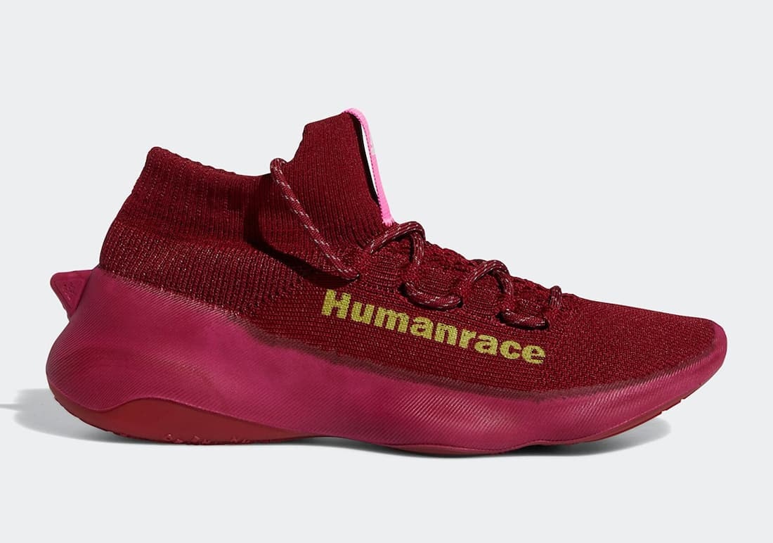 Pharrell Williams x adidas Humanrace Sichona “Burgundy”