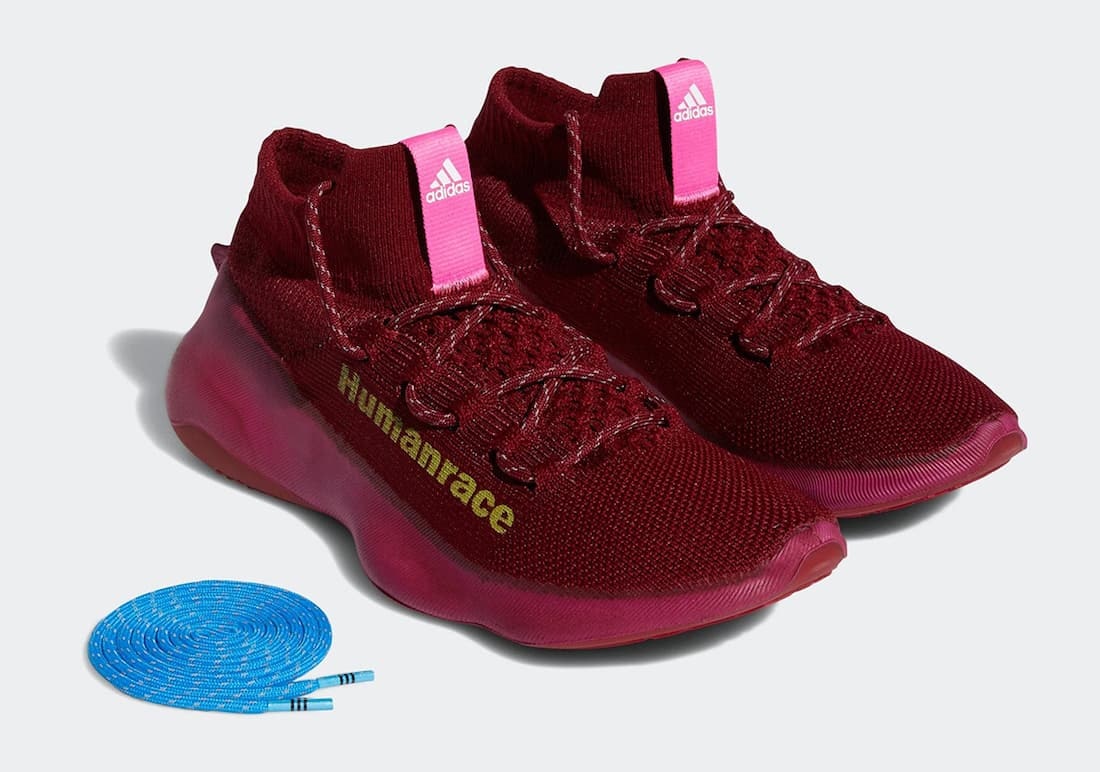 Pharrell Williams x adidas Humanrace Sichona “Burgundy”