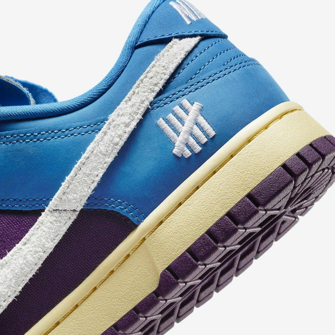 Undefeated x Nike Dunk Low "Blue Purple"