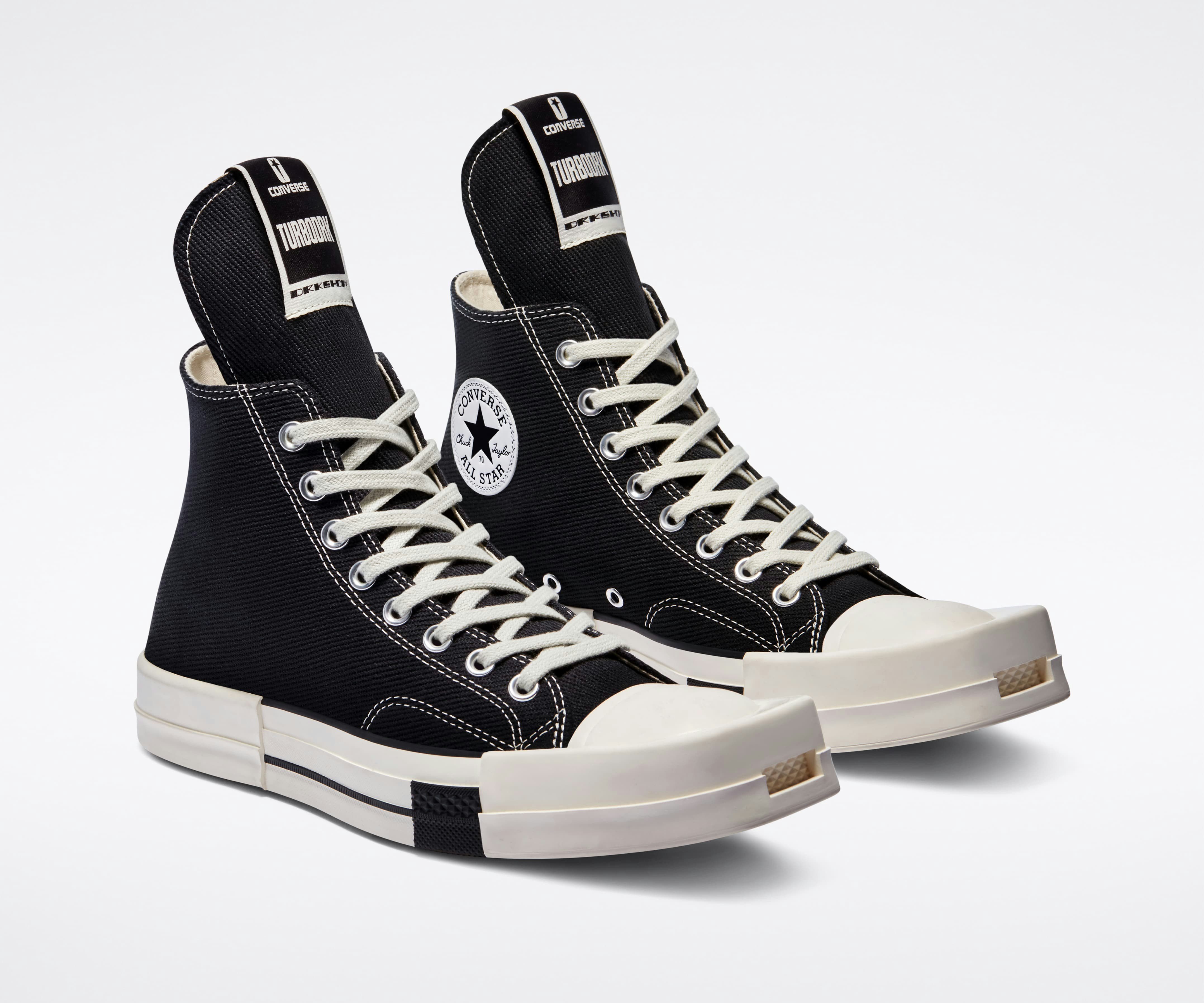 Rick Owens x Converse Chuck 70 High "Turbodrk"