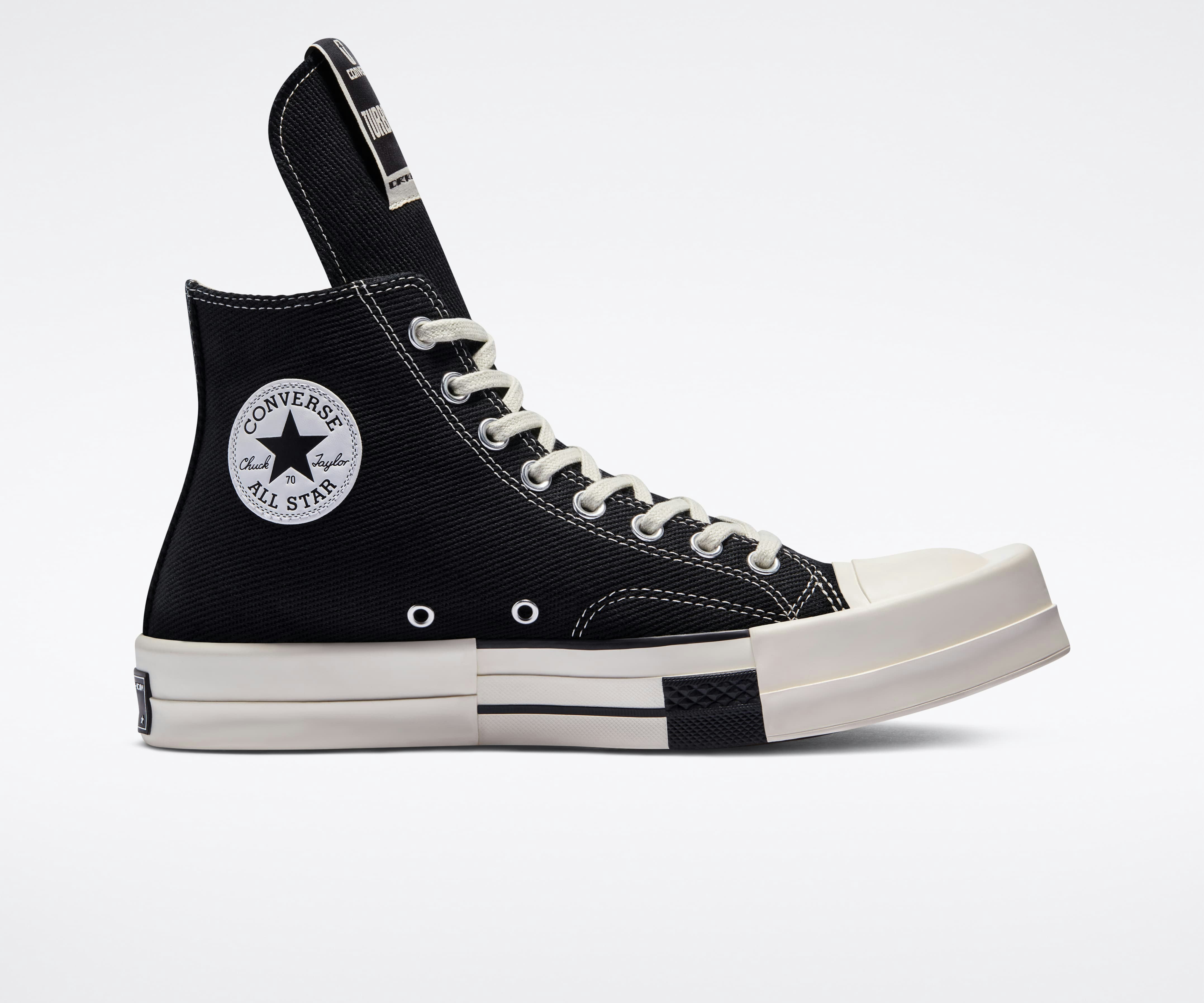 Rick Owens x Converse Chuck 70 High "Turbodrk"