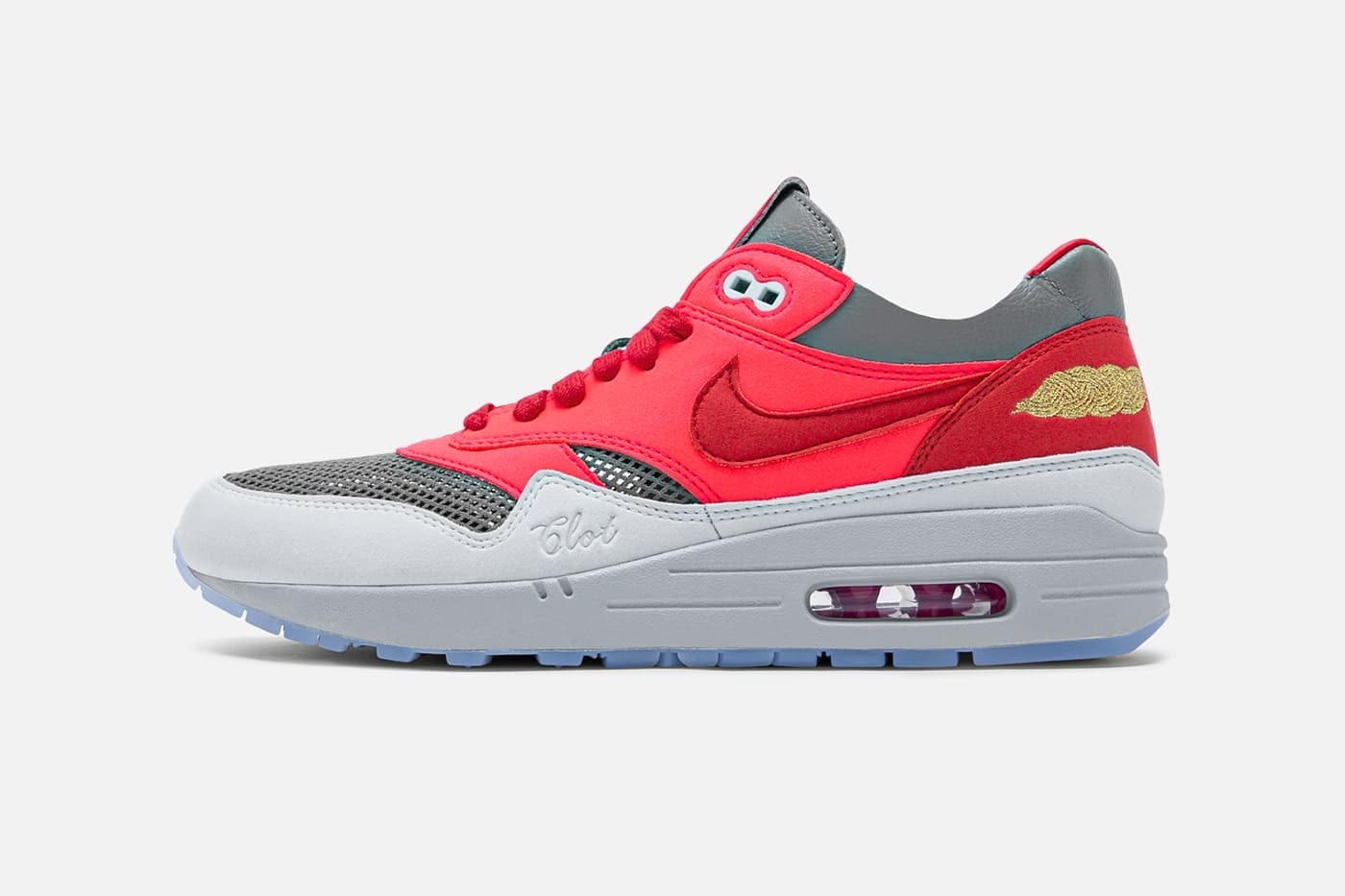 CLOT x Nike Air Max 1 "K.O.D. Solar Red"