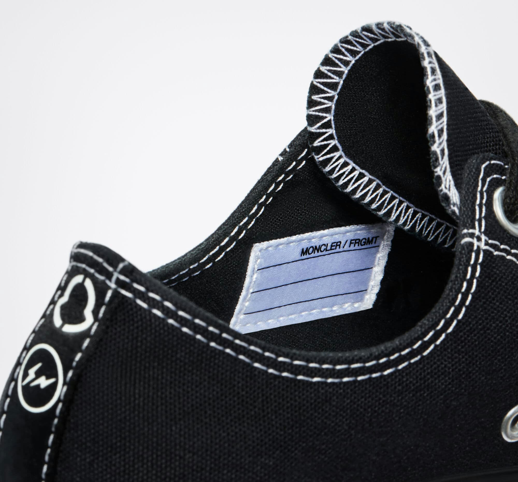 Moncler x Fragment x Jack Purcell x Converse Chuck "Black"