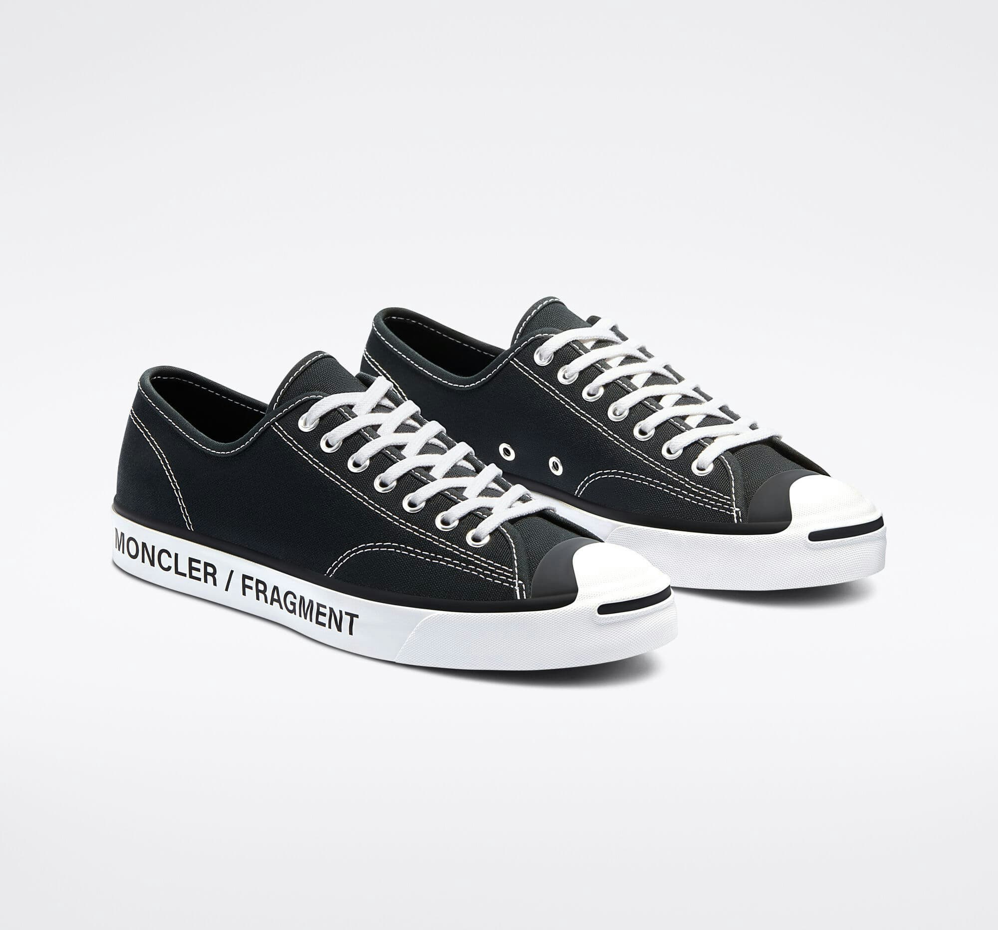 Moncler x Fragment x Jack Purcell x Converse Chuck "Black"