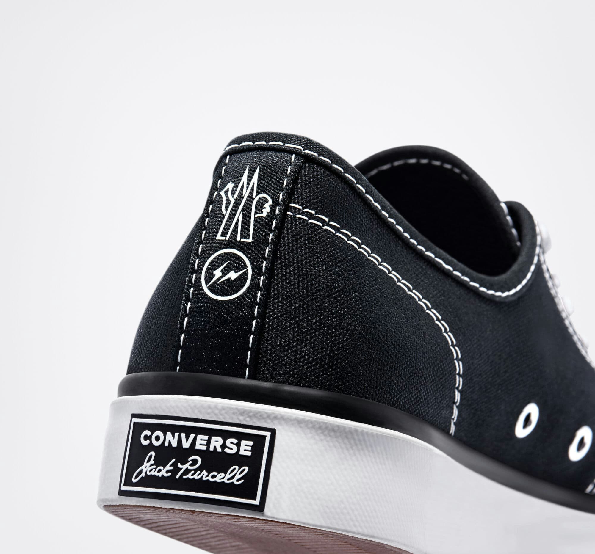 Moncler x Fragment x Jack Purcell x Converse Chuck "Black"