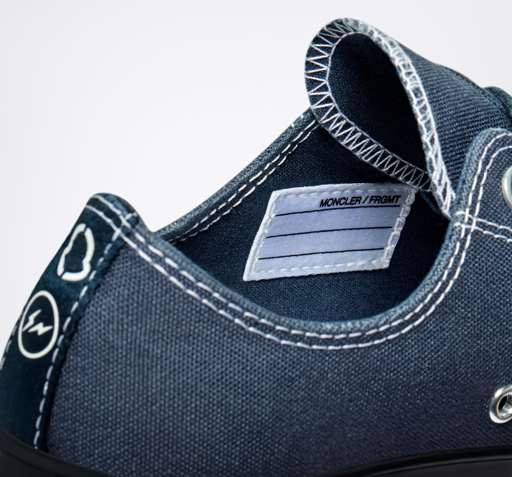 Moncler x Fragment x Converse Chuck 70 Low "Insignia Blue"