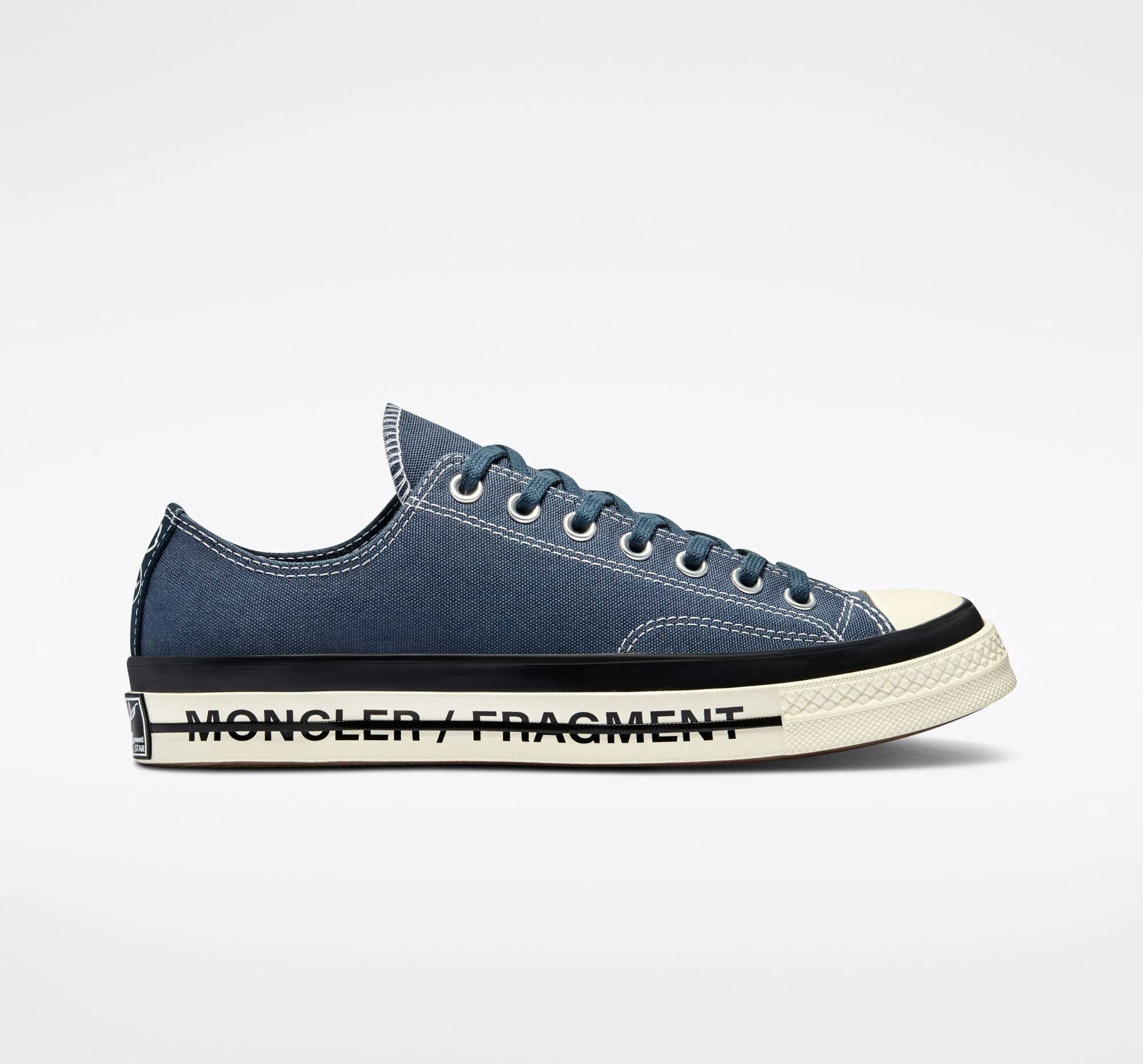 Moncler x Fragment x Converse Chuck 70 Low "Insignia Blue"