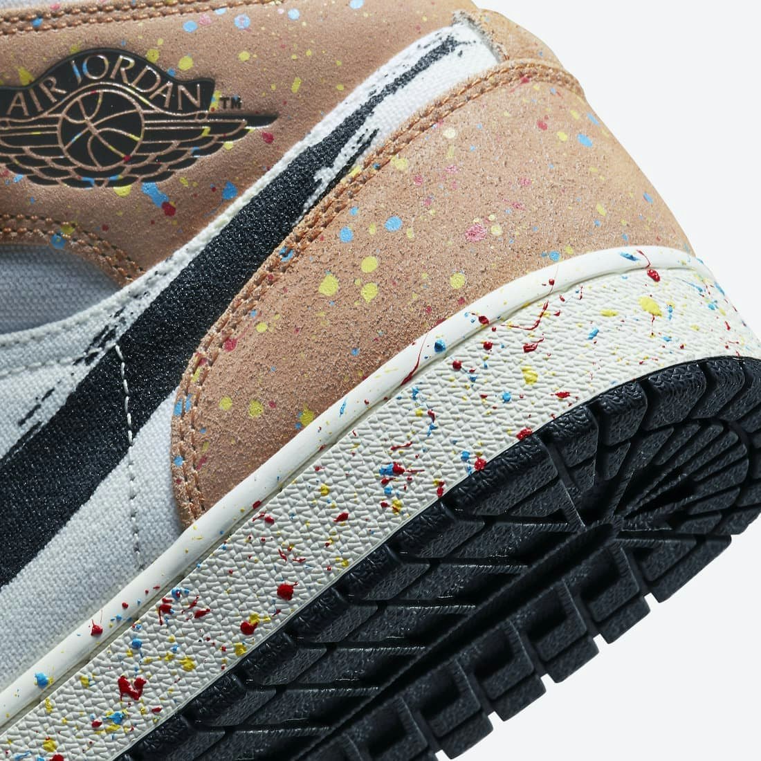 Air Jordan 1 Mid SE “Paint Splatter”