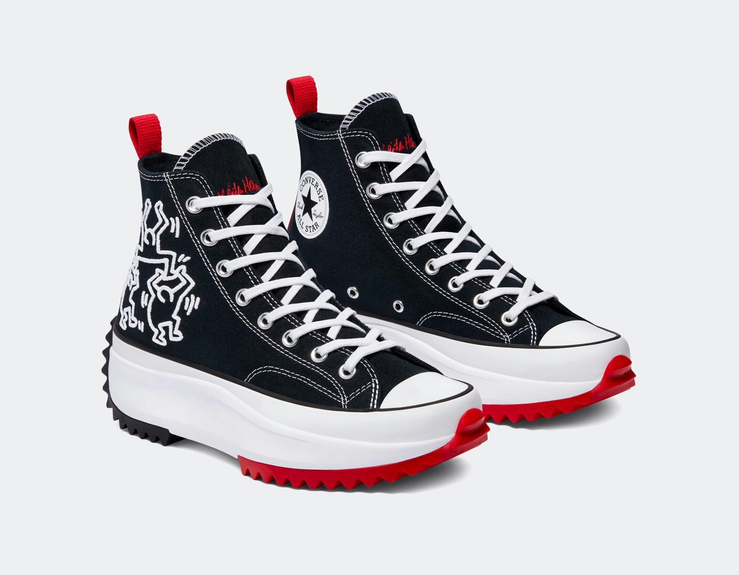 Keith Haring x Converse Run Star Hike High 