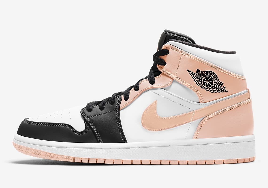 Air Jordan 1 Mid "Crimson Tint"