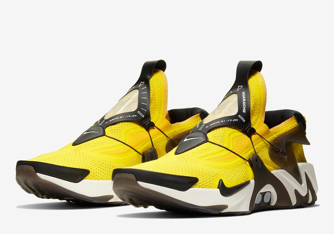 Nike Adapt Huarache “Opti Yellow”