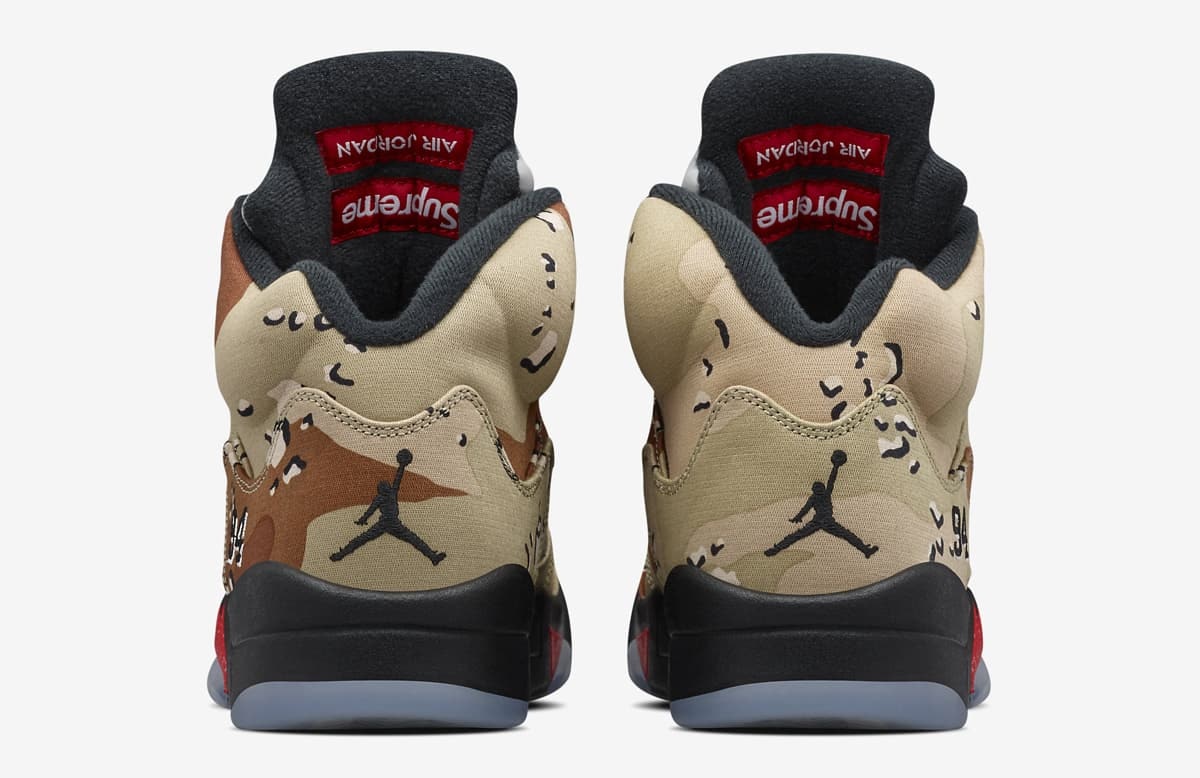 Supreme x Air Jordan 5 Retro "Desert Camo"