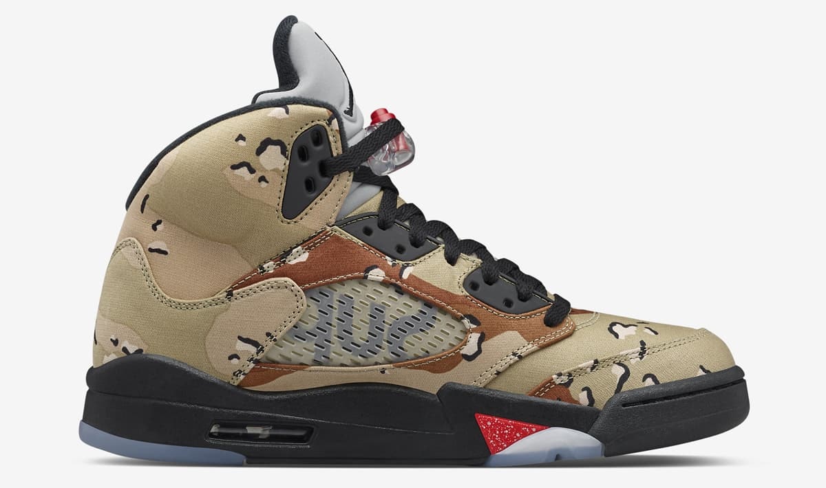 Supreme x Air Jordan 5 Retro "Desert Camo"