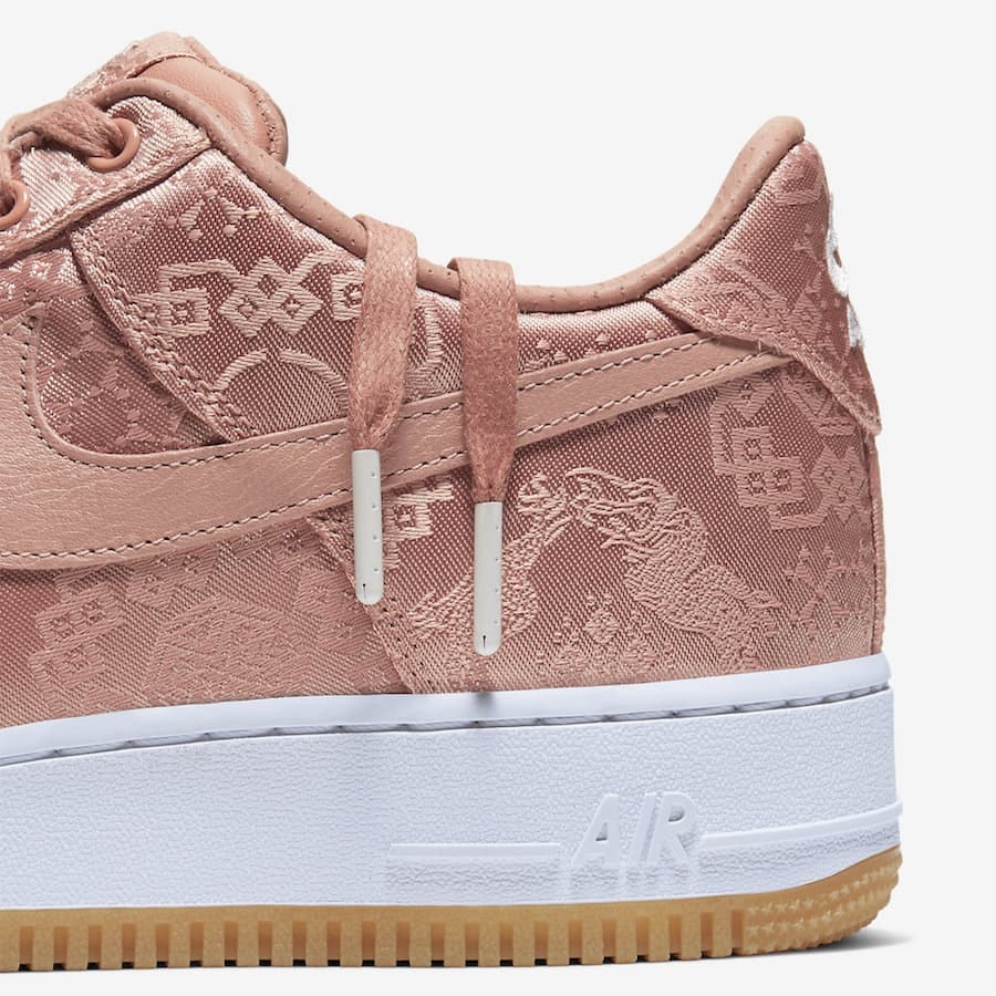 CLOT x Nike Air Force 1 Low “Rose Gold”