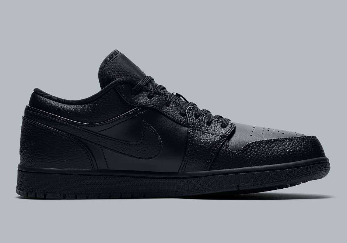 Air Jordan 1 Low "Triple Black" kaufen – 553558-091 – HEAT MVMNT