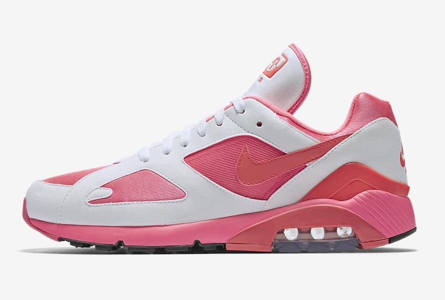 Comme des Garçons x Nike Air Max 180 "Pink Rise"