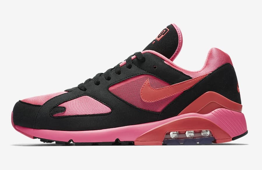 Comme des Garçons x Nike Air Max 180 (Black)