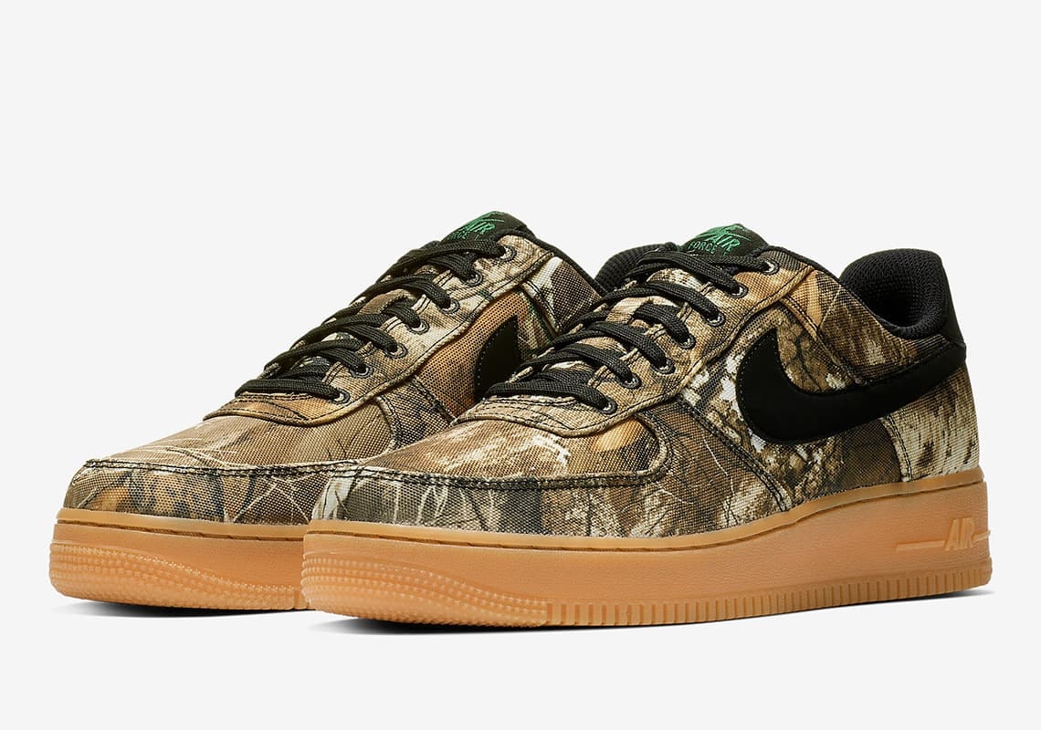 Realtree x Nike Air Force 1 '07 LV8 "Olive Camo"
