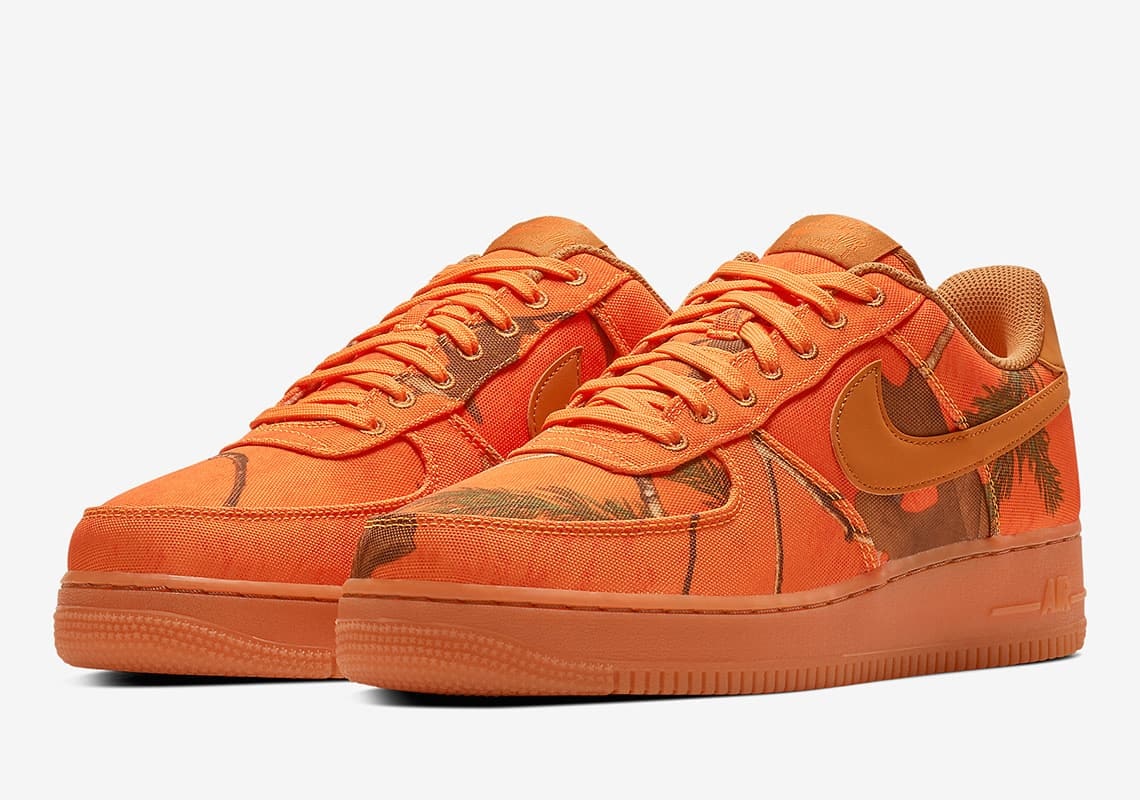 Realtree x Nike Air Force 1 '07 LV8 "Orange Camo"