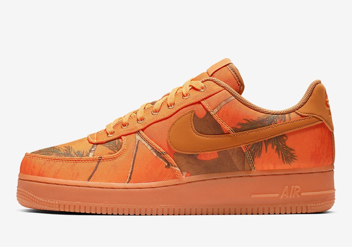 Realtree x Nike Air Force 1 '07 LV8 "Orange Camo"